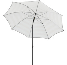 Otvorený záhradný slnečník s rámom