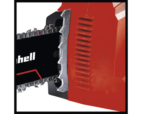 Detailný pohľad na reťazovú pílu Einhell