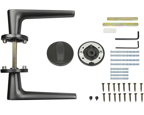 Sada kľučiek na dvere s príslušenstvom