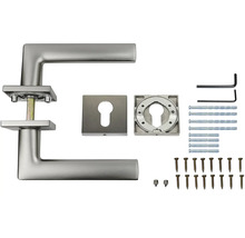Sada kľučiek ku dverám s upevňovacím materiálom