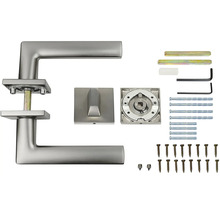 Súprava kľučky na dvere s upevňovacím materiálom