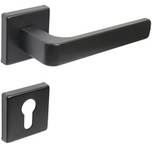 Kovanie ku dverám s rozetou a štvorhranom pre interiérové dvere