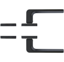 Sada kľučky k dverám s kľučkou a rozetami