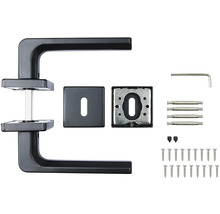 Súprava kľučky ku dverám s montážnym materiálom