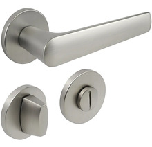 Sada dverového kovania s kľučkou a otočným gombíkom