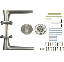 Sada kľučiek na dvere s príslušenstvom na montáž