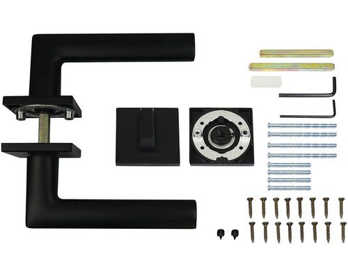 Sada kľučiek na dvere s upevňovacím materiálom