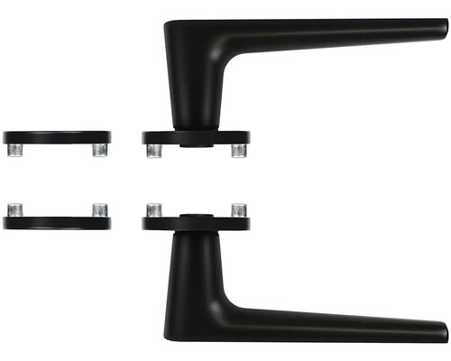 Sada kľučiek dverí s rozetami