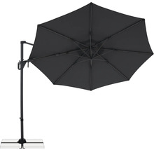 Výkyvný slnečník s krížovou základňou na vonkajšie použitie