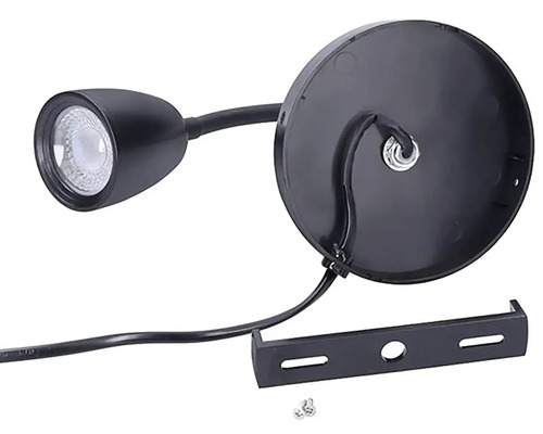 Otočné LED nástenné svietidlo s montážnym materiálom