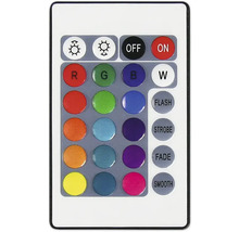 Diaľkové ovládanie pre LED osvetlenie s výberom farieb a rôznymi režimami