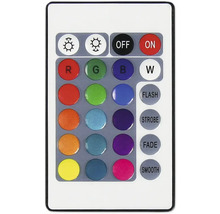 Diaľkové ovládanie pre LED osvetlenie s výberom farieb a svetelnými efektmi