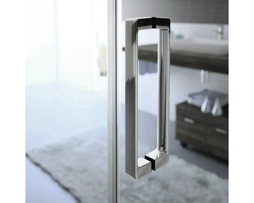 Rukoväť kovového sprchovacieho kúta