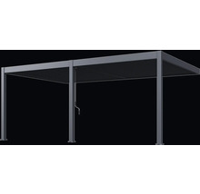 Voľne stojace zastrešenie terasy s lamelovou strechou