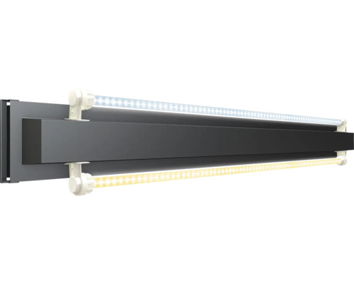 LED rastová lampa s dvoma svetlami