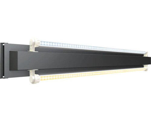 LED lampa pre rastliny s dvoma svetelnými lištami