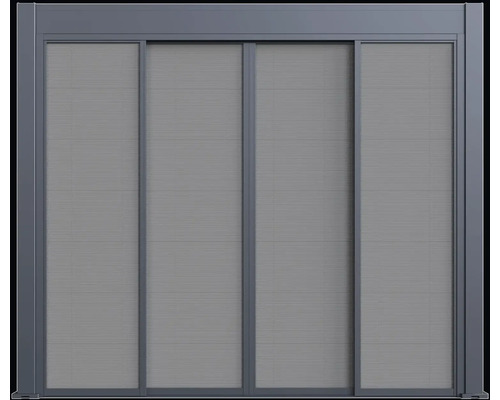 Posuvné dvere so sieťou proti hmyzu pre záhradný altánok