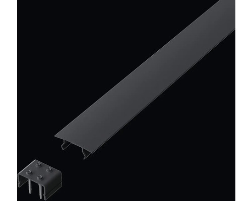 Podlahová lišta s upevňovacími klipmi