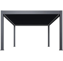 Voľne stojace zastrešenie terasy s lamelovou strechou