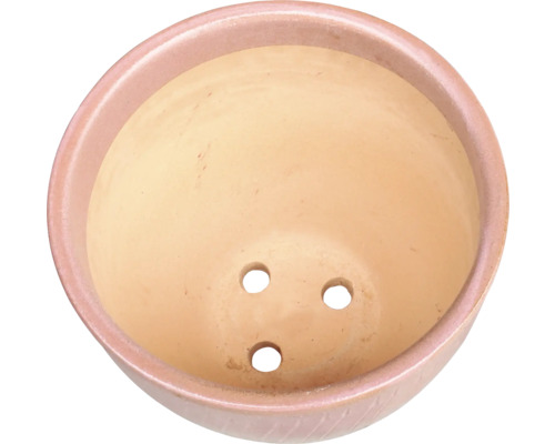 Terakotový kvetináč s drenážnymi otvormi