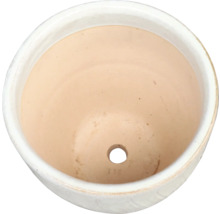 Keramický kvetináč s drenážnym otvorom