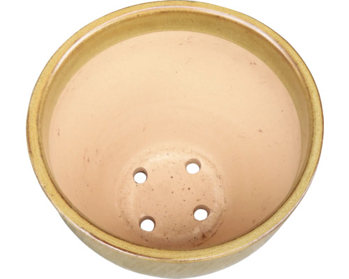 Keramický kvetináč s drenážnymi otvormi