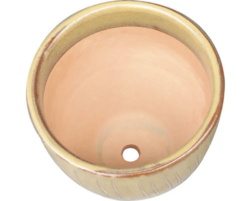 Keramický kvetináč s drenážnym otvorom