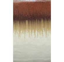 Detailný pohľad na keramický povrch s farebným prechodom