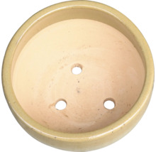 Keramická miska pod kvetináč s tromi otvormi