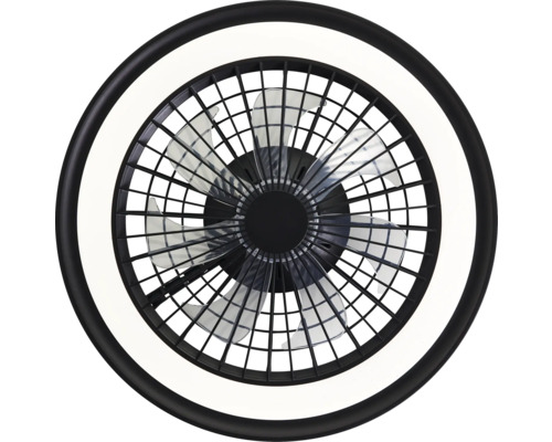 Stropný ventilátor s osvetlením a ochrannou mriežkou