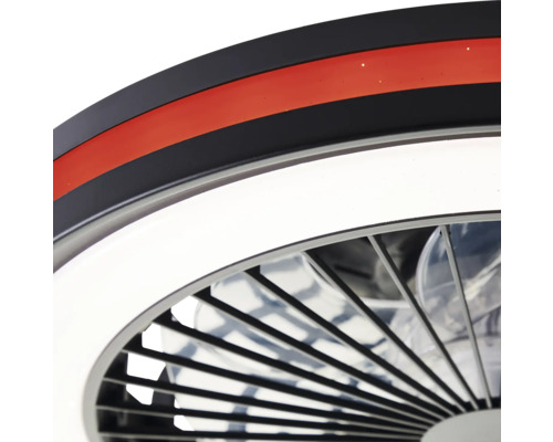 Detail stropného ventilátora