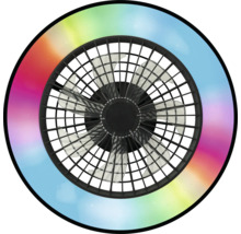 Ventilátor s LED osvetlením