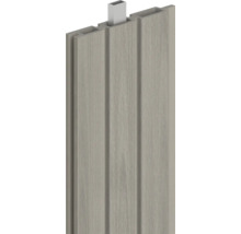 Terasa z kompozitného materiálu s perom a drážkou