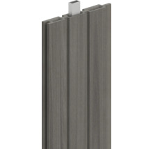 Panel z kompozitného materiálu s perom a drážkou