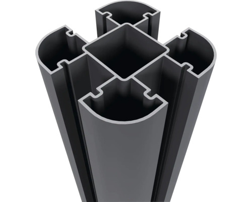 Hliníkový profil v priereze