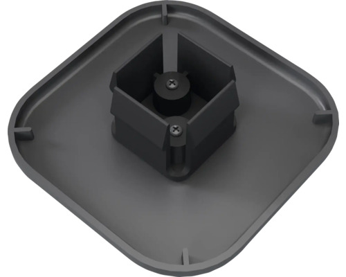 Sivá montážna doska so skrutkami