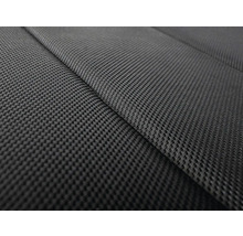 Detailný záber čiernej sieťovanej tkaniny