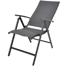 Záhradné ležadlo s podrúčkami a nastaviteľným operadlom