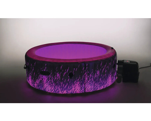 Nafukovacia vírivka s osvetlením a pumpou