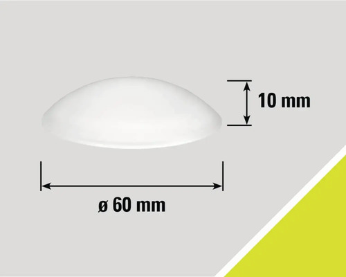 Produktový nákres s priemerom 60 mm a výškou 10 mm