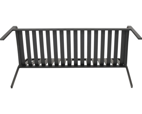 Kovová záhradná lavica s operadlom