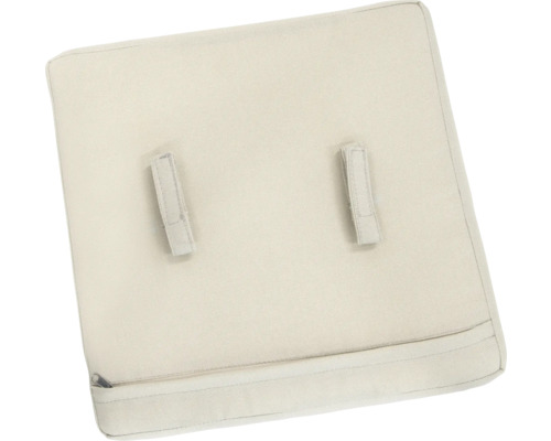 Štvorcový sedák s dvoma upevňovacími popruhmi