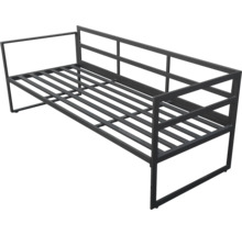 Kovová konštrukcia záhradnej lavice