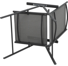 Zložené záhradné kreslo so sieťovinou