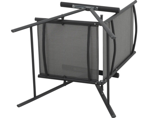 Zložené záhradné kreslo so sieťovinou