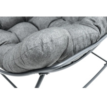 Detail vankúšového sedadla kresla papasan