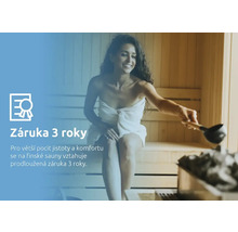 Žena v saune s trojročnou zárukou