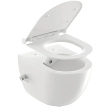 Závesný bidet s otvoreným vekom do kúpeľne