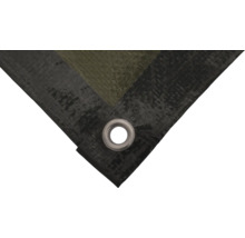 Detailný pohľad na plachtu s okom