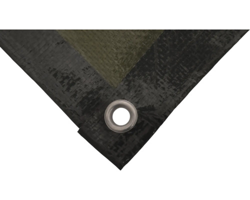 Detailný pohľad na plachtu s okom